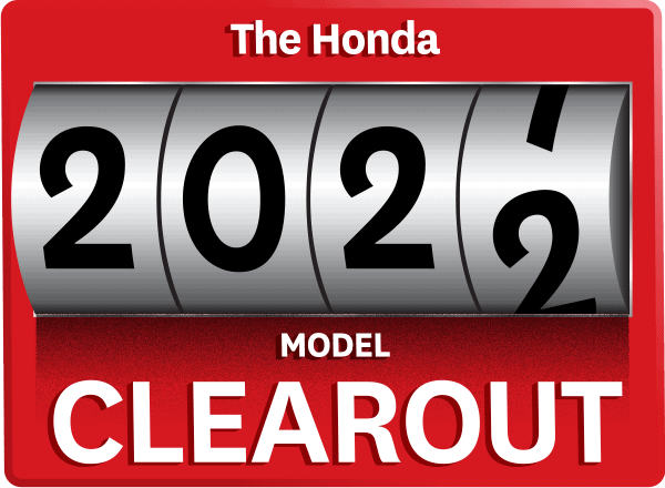 The Honda 2021 Model Clearout